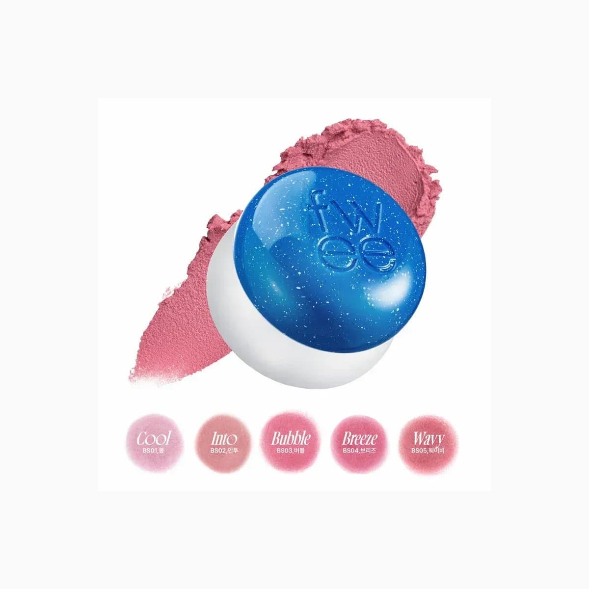 (GL)fwee LIP&CHEEK BLURRY PUDDING POT BS03 BUBBLE 5g+PENDANT KEYRING