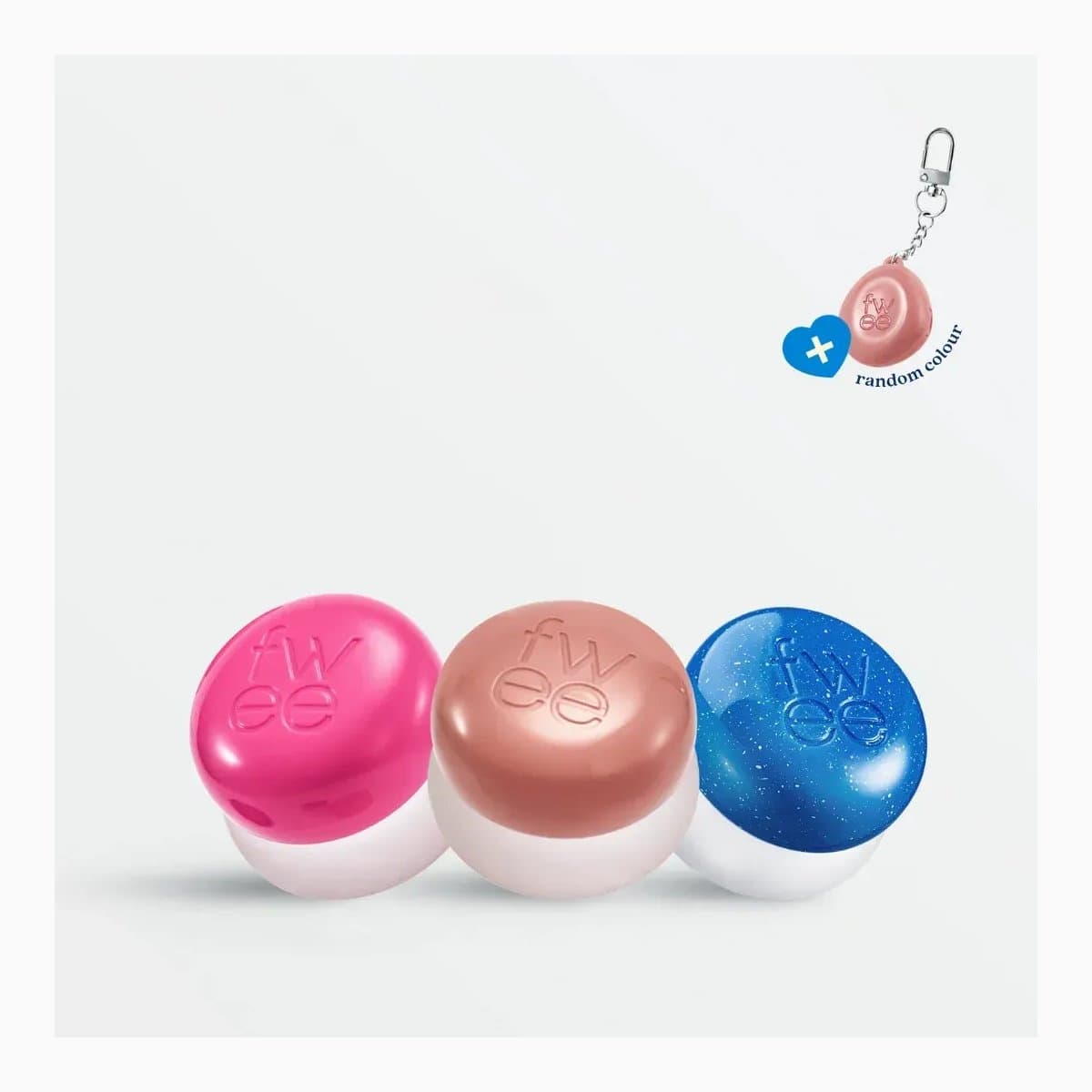 (GL)fwee LIP&CHEEK BLURRY PUDDING POT BS04 BREEZE 5g+PENDANT KEYRING