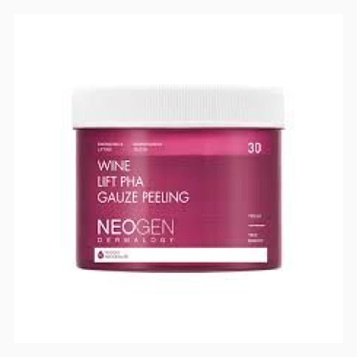 NEOGEN DERMALOGY WINE LIFT PHA GAUZE PEELING 10 PADS