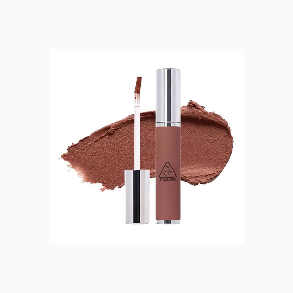 3CE HAZY LIP CLAY #WARM BROWNIE