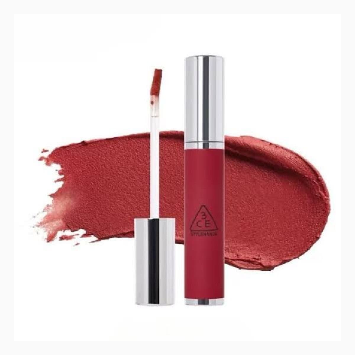 3CE HAZY LIP CLAY #WHIP RED