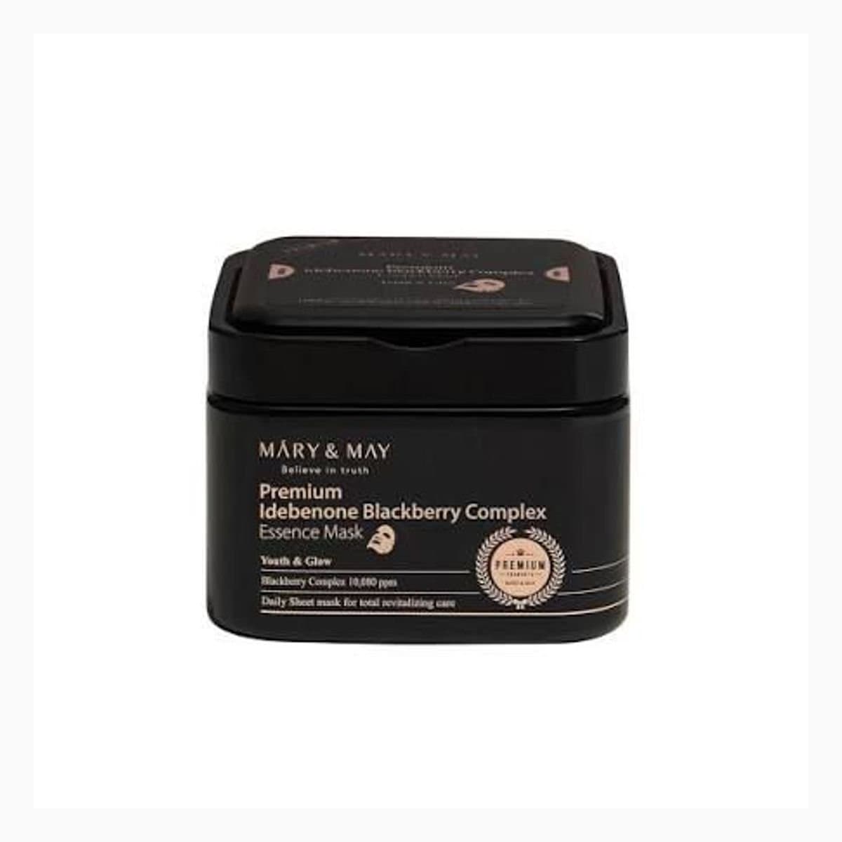 Mary&May Premium Idebenone Blackberry Complex Essence Mask 20ea/250g