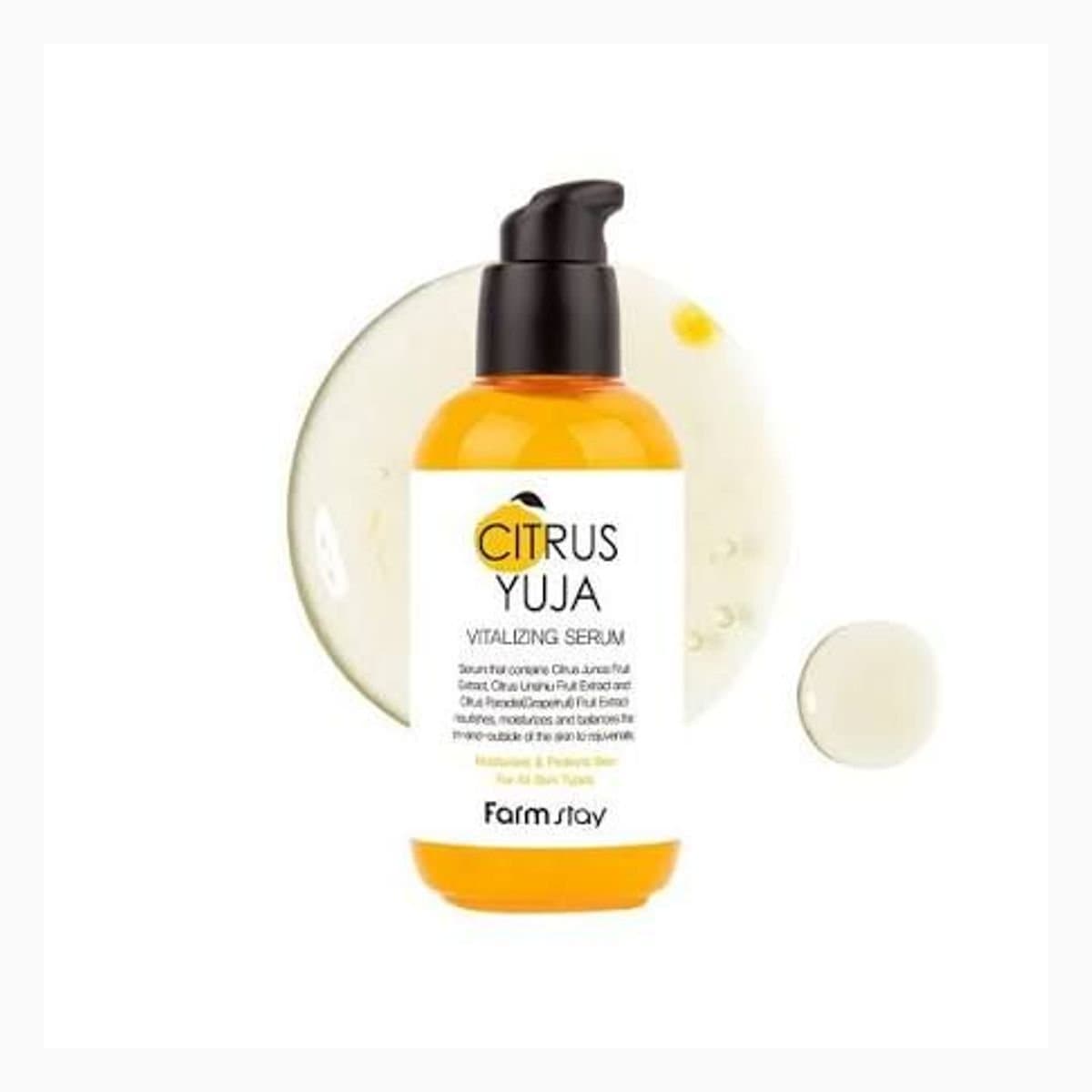 FARMSTAY CITRUS YUJA VITALIZING SERUM