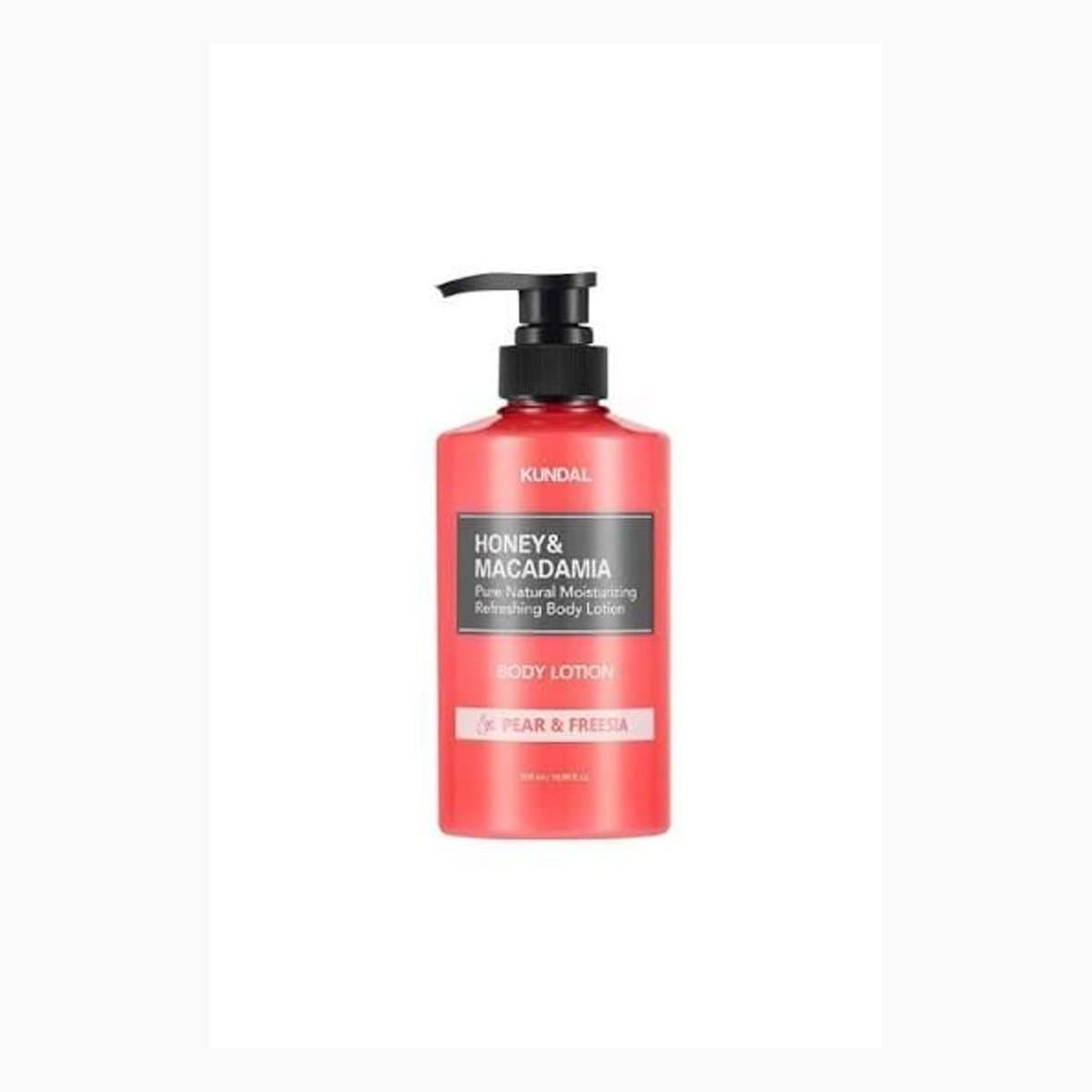 HONEY & MACADAMIA PURE BODY LOTION 500ML - PEAR&FREESIA