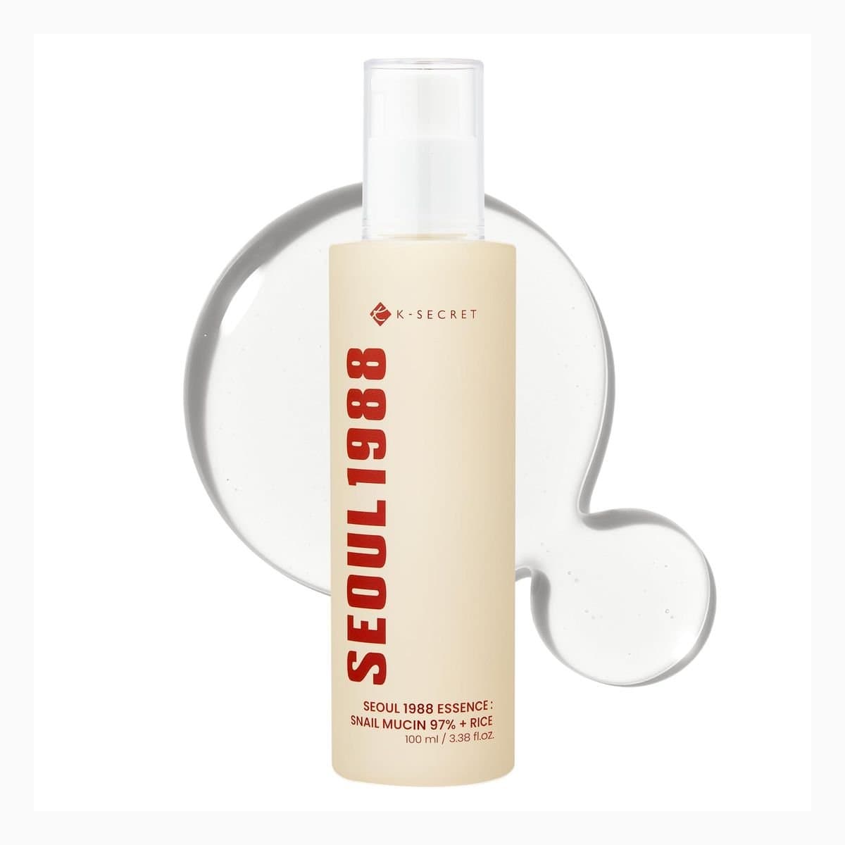 KSECRET SEOUL 1988 Essence Snail Mucin 97% + Rice 100ml