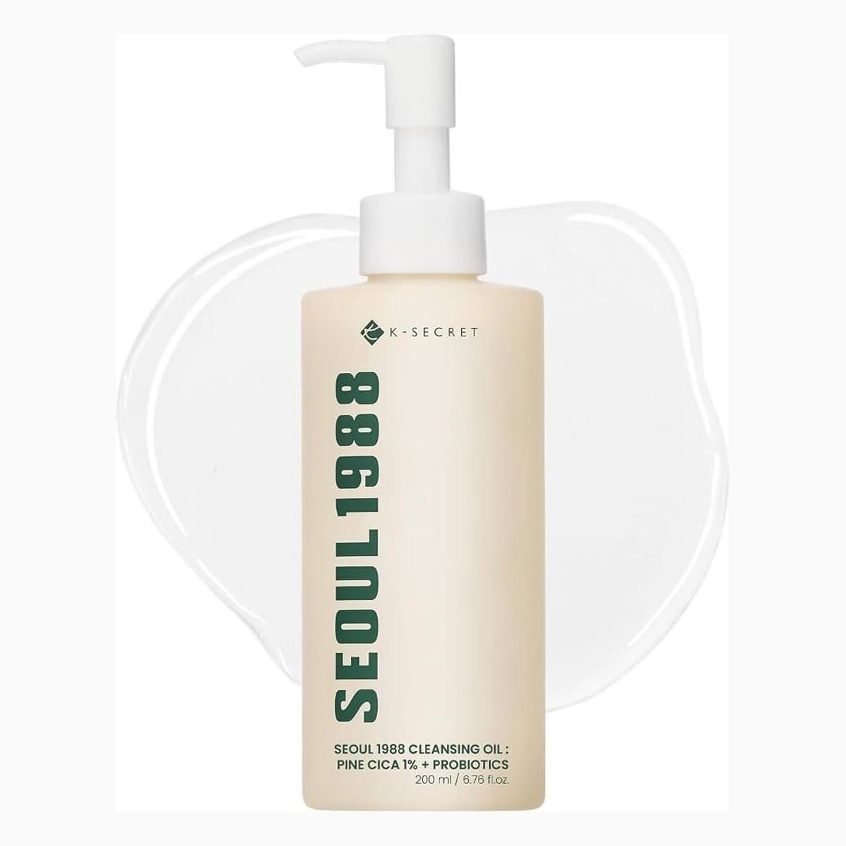 KSECRET SEOUL 1988 Cleansing Oil Pine Cica 1% + Probiotics 200ml