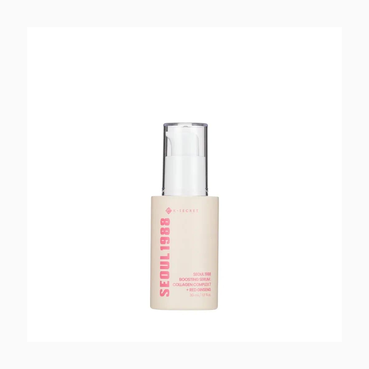 KSECRET SEOUL 1988 BOOSTING SERUM Collagen Complex 7 + Red Ginseng 30ml
