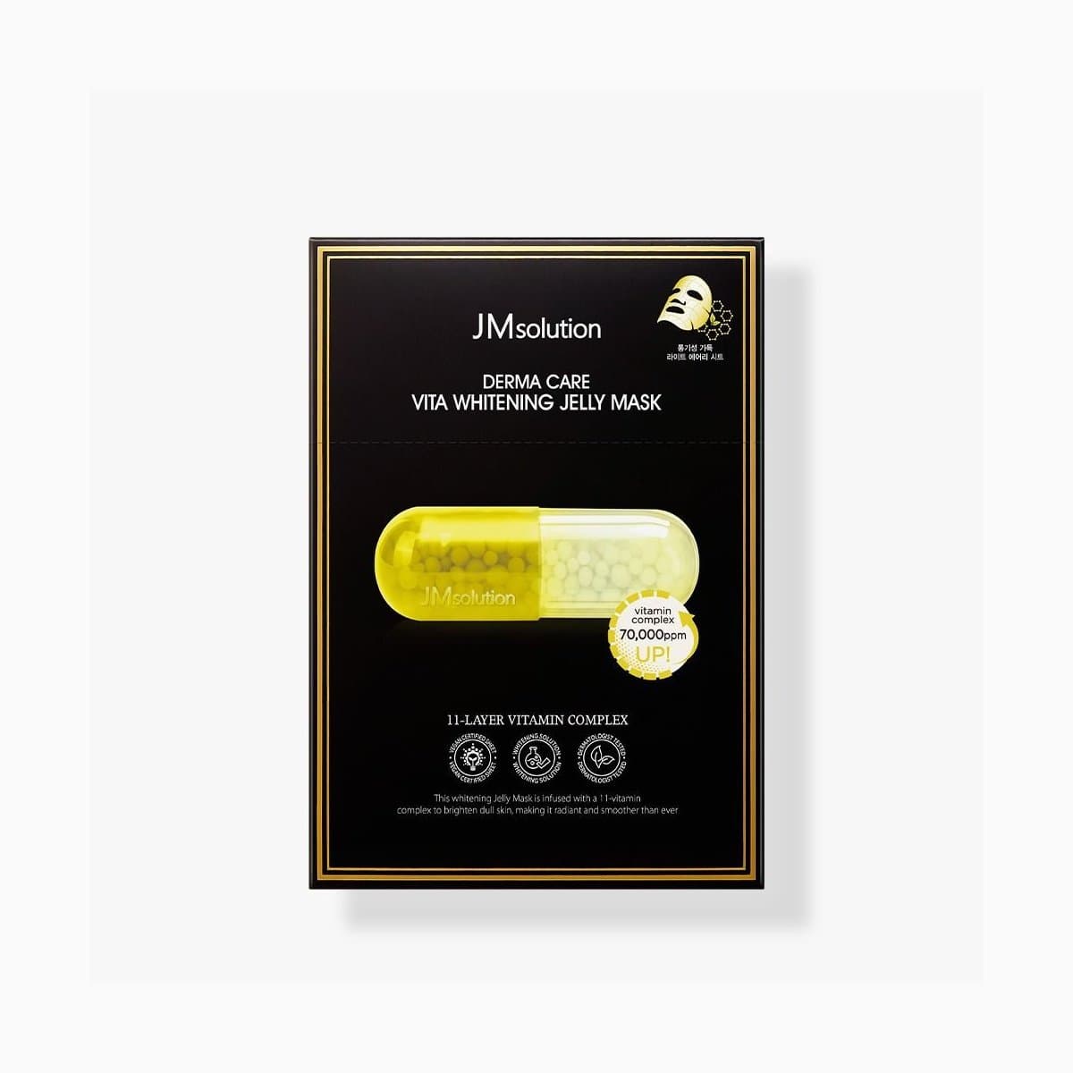 JMSOLUTION DERMA CARE VITA WHITENING JELLY MASK