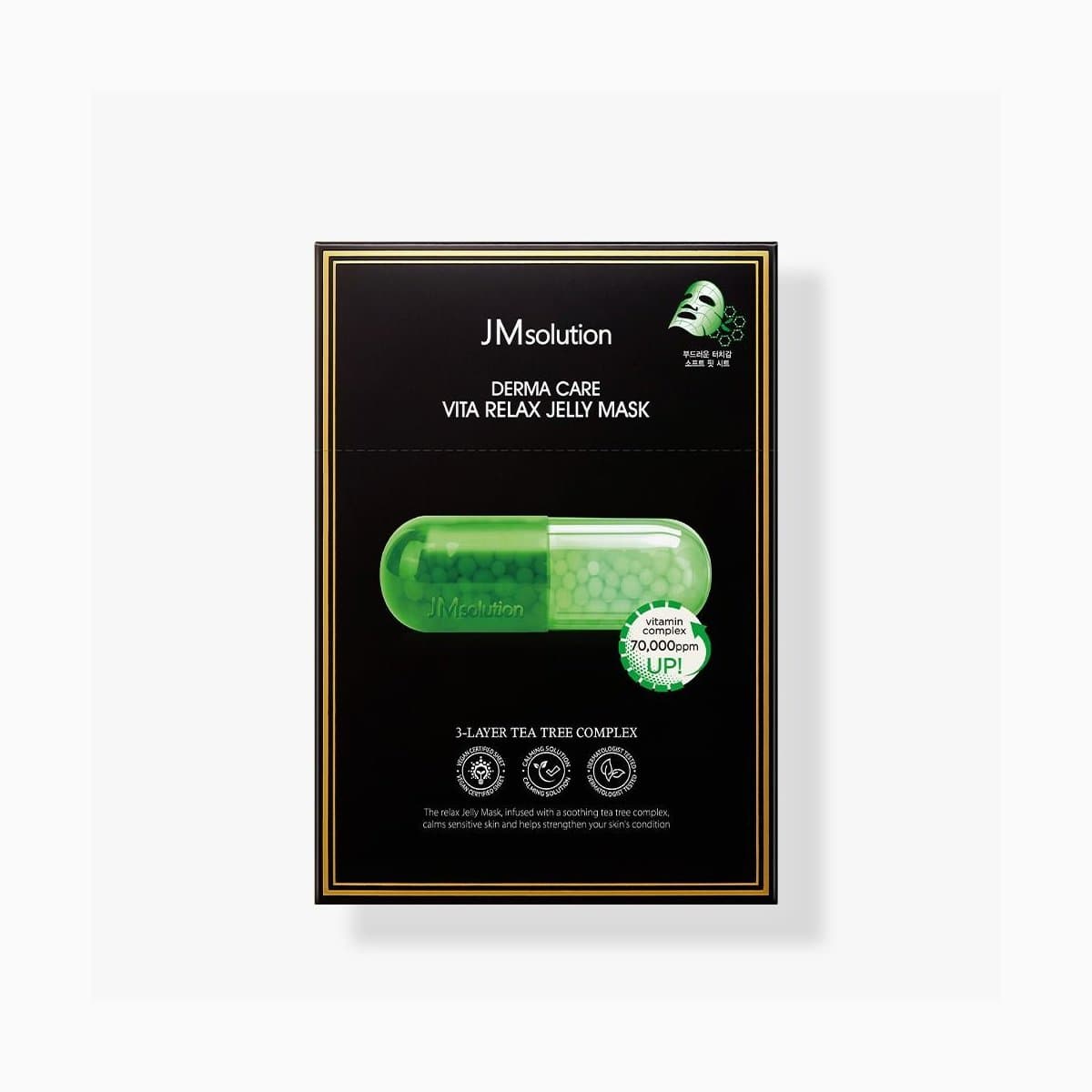 JMSOLUTION DERMA CARE VITA RELAX JELLY MASK