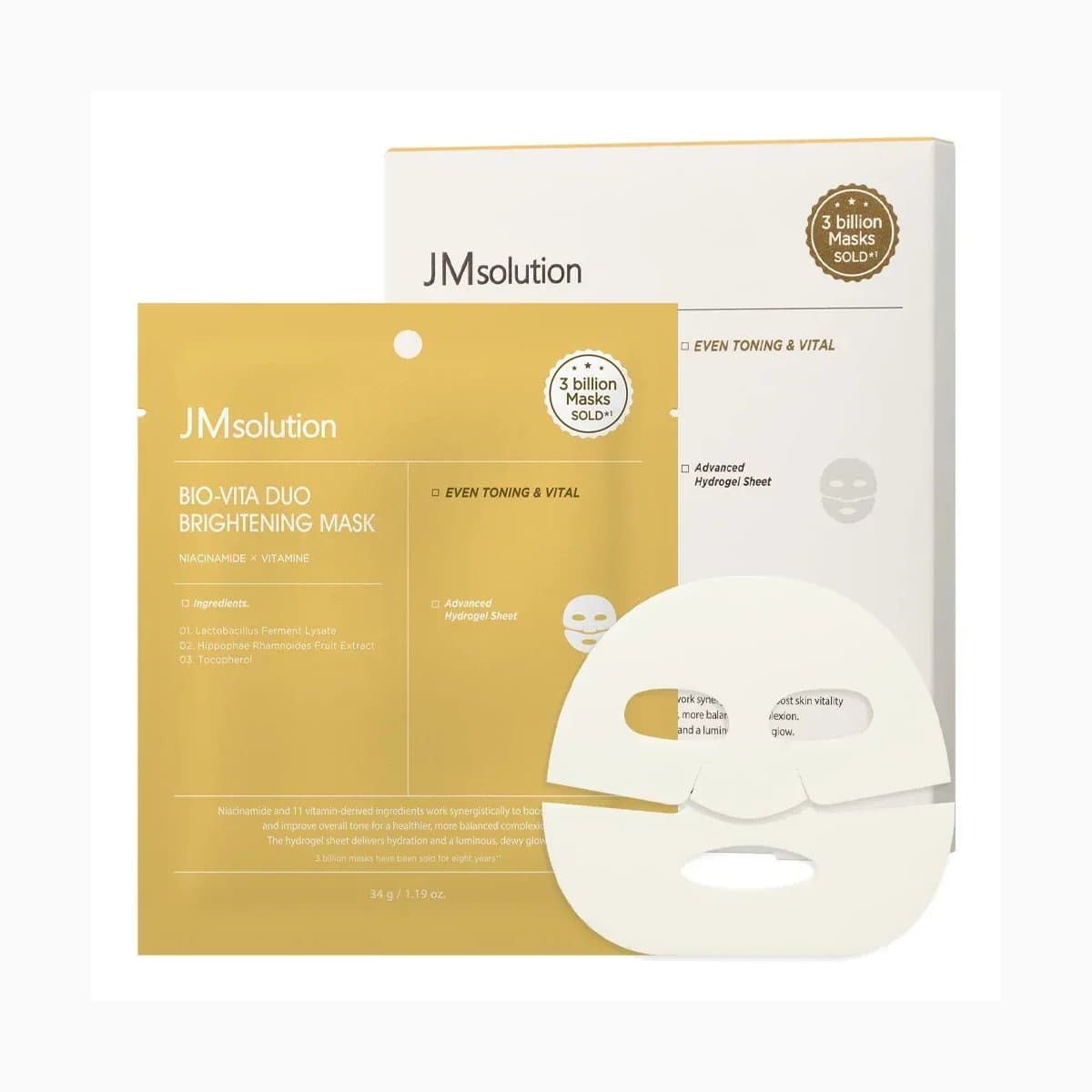 JMSOLUTION BIO VITA DUO BRIGHTENING MASK