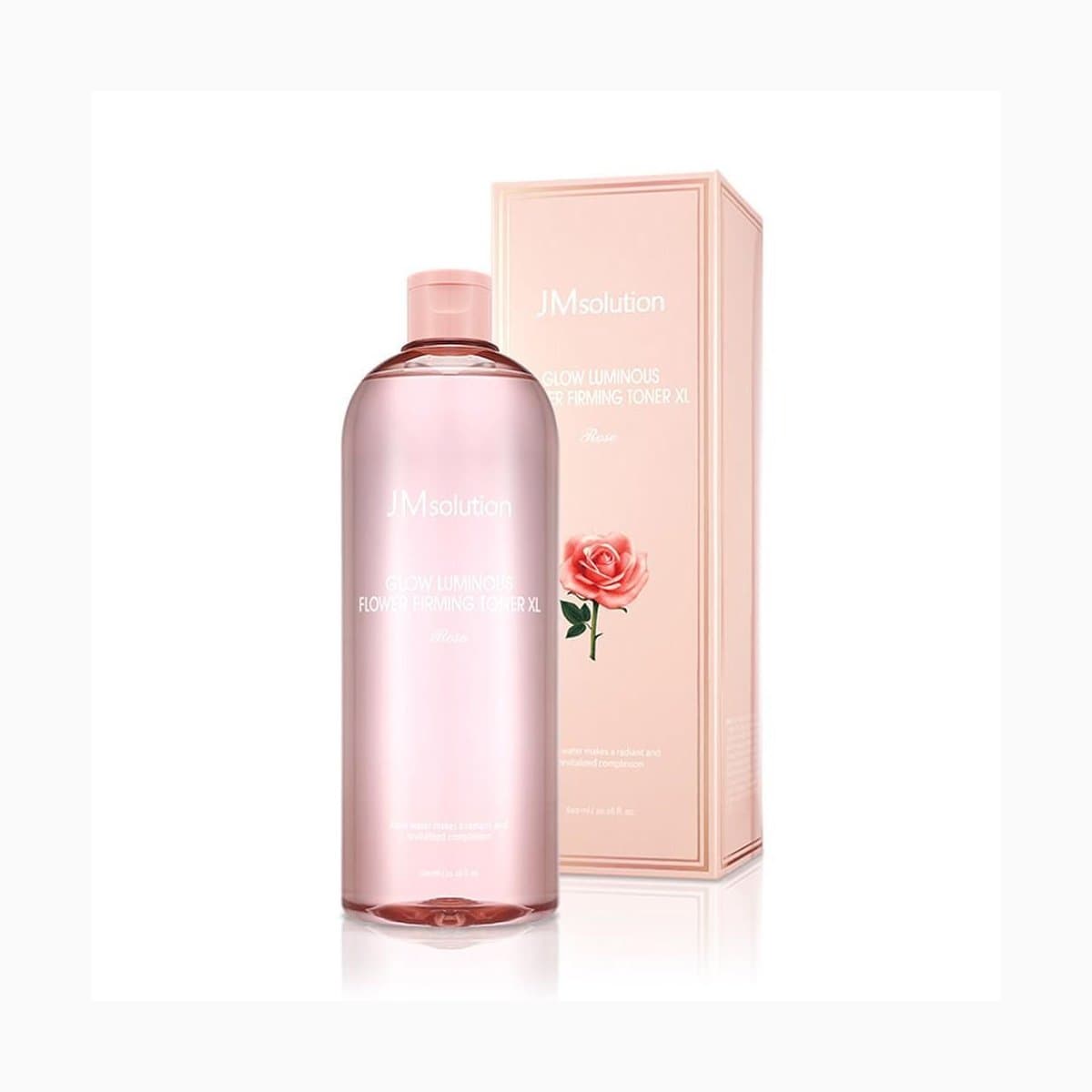 JMSOLUTION GLOW LUMINOUS FLOWER FIRMING CLEANSING WATER ROSE