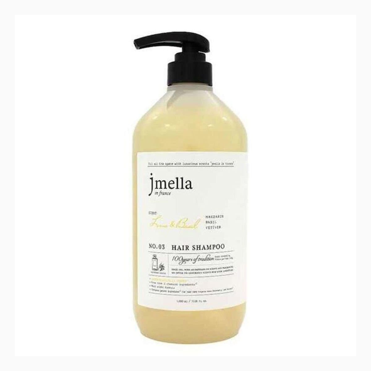 JMELLA IN FRANCE LIME & BASIL HAIR SHAMPOO 1000 ml