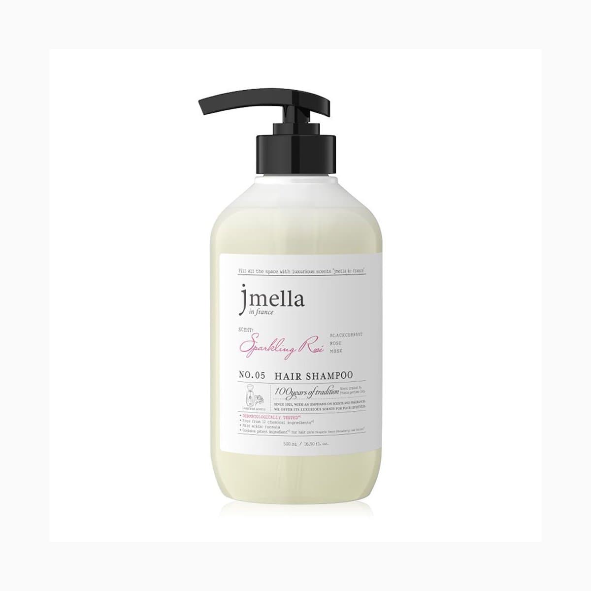 JMELLA IN FRANCE SPARKLING ROSE HAIR SHAMPOO 500 ml