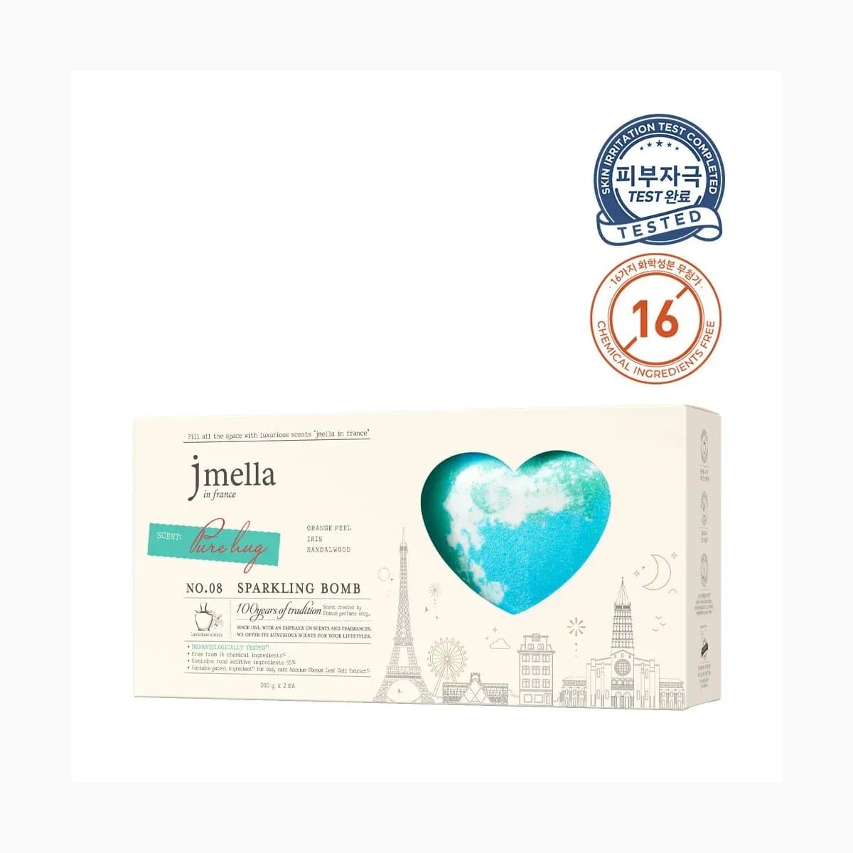 JMELLA IN FRANCE PURE HUG SPARKLING BOMB 200g 2ea