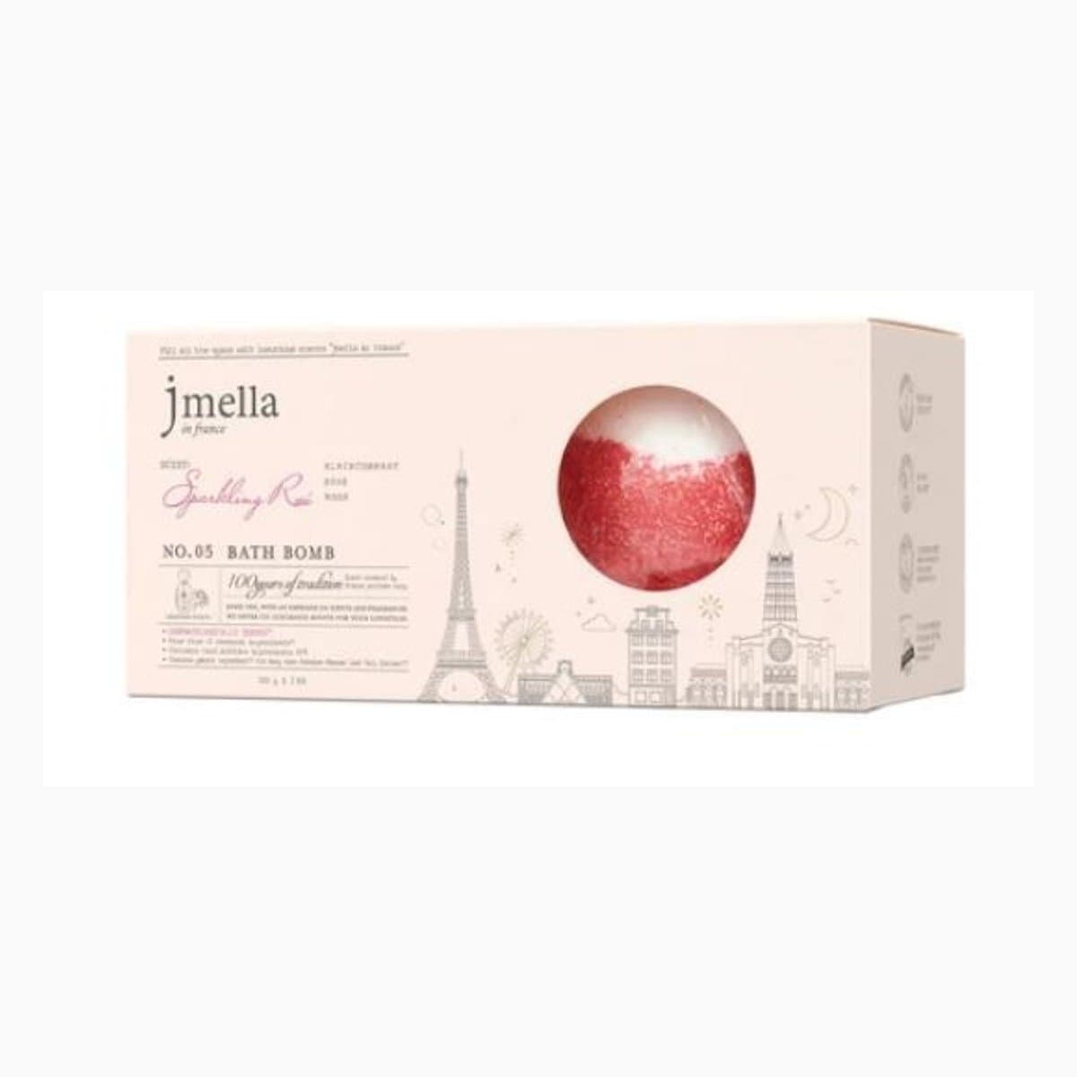 JMELLA IN FRANCE ROSE SUEDE SPARKLING BOMB 200g 2ea