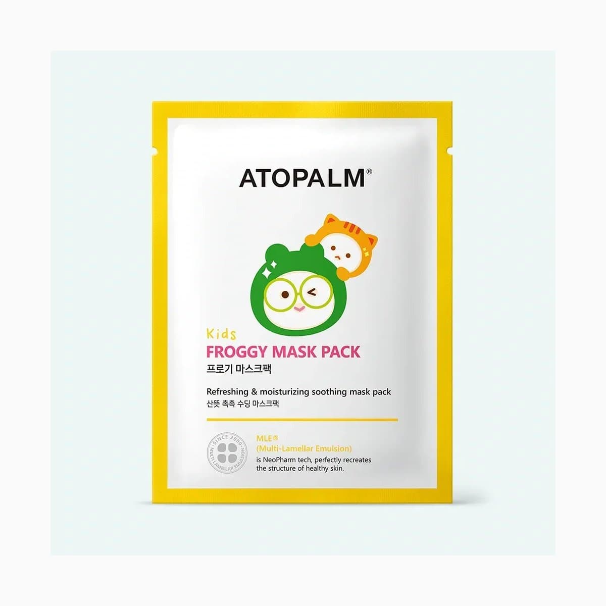 ATOPALM Froggy Mask Pack Kids 15g