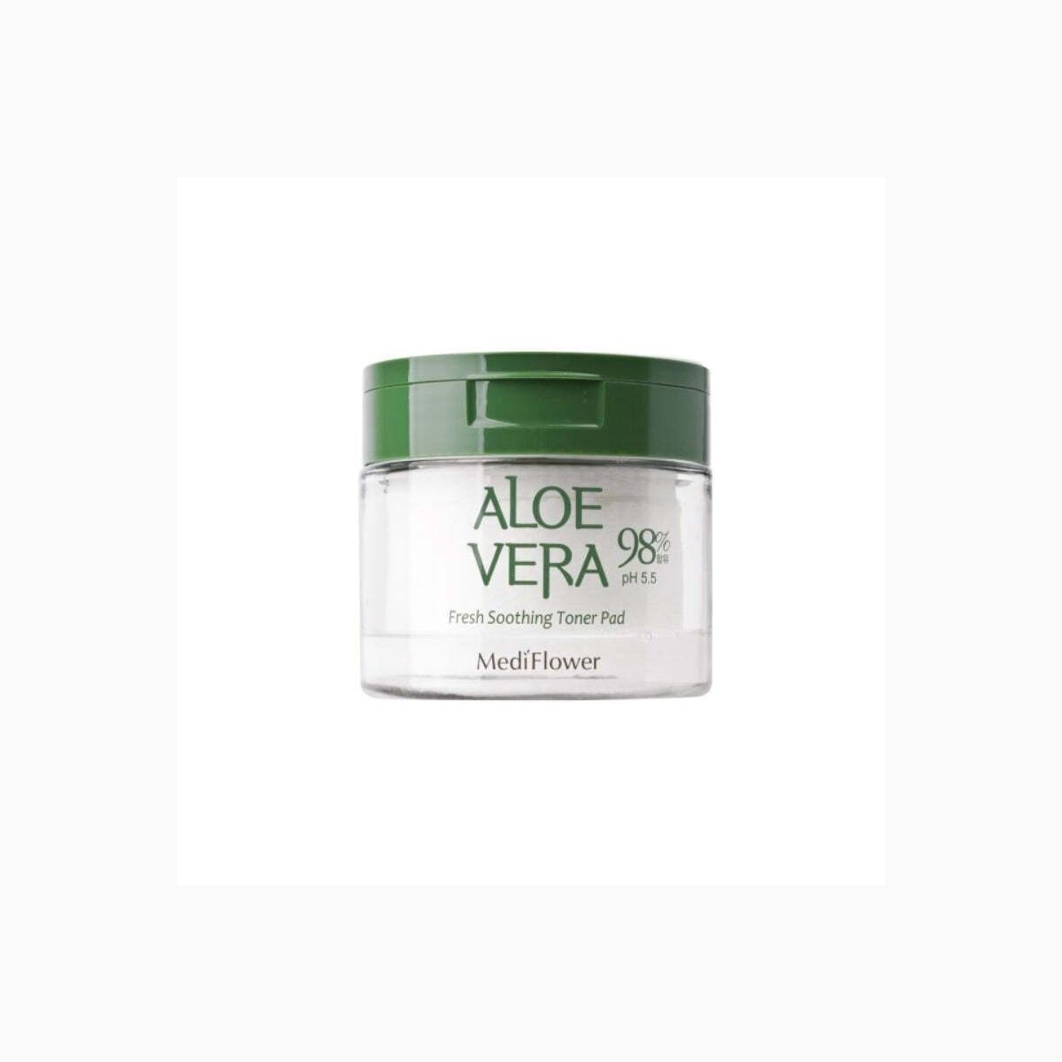 ALOE VERA FRESH SOOTHING TONER PAD 60매, 180ml