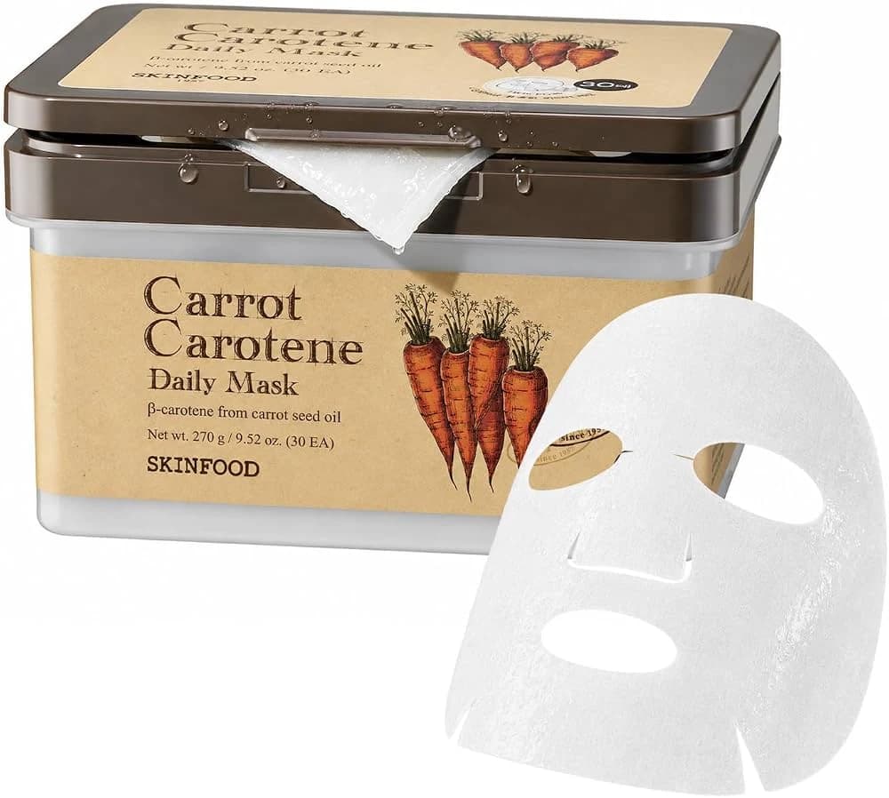 SKINFOOD CARROT CAROTENE DAILY MASK