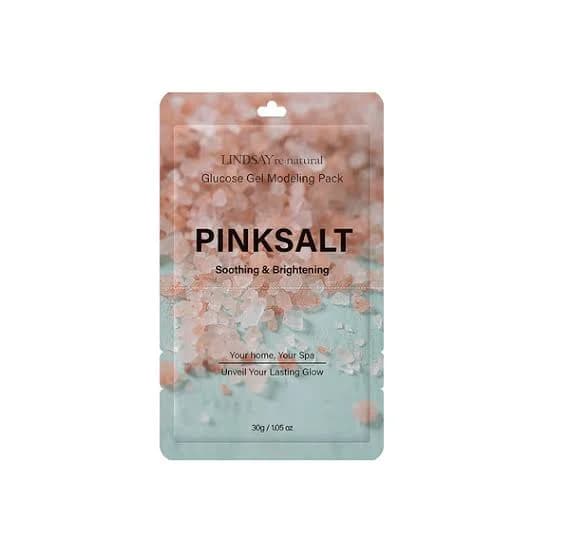LINDSAY re:natural PinkSalt Modeling Mask