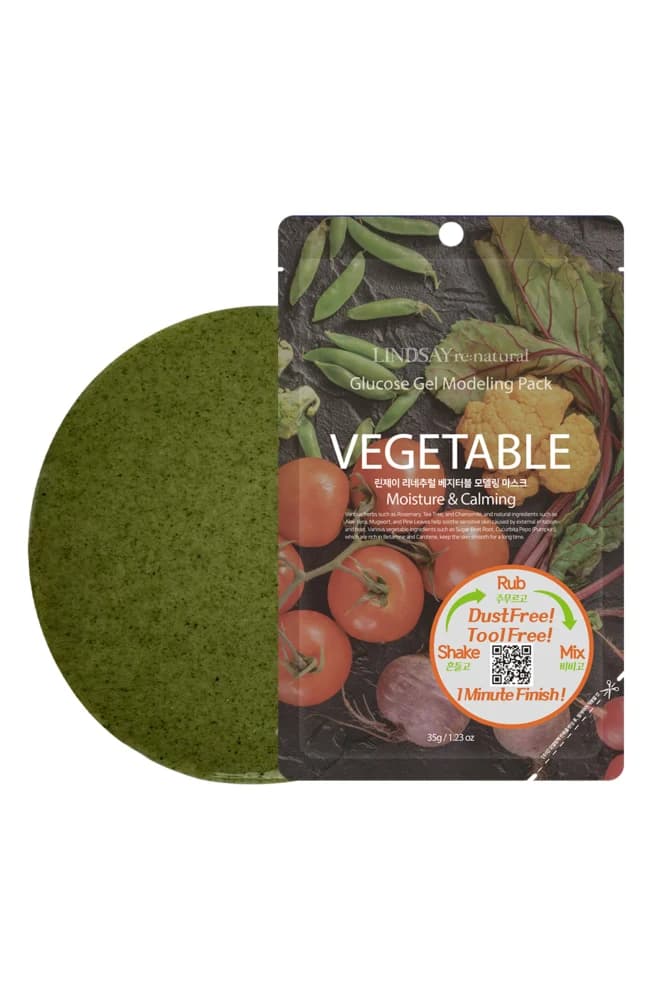 LINDSAY re:natural Vegetable Modeling Mask