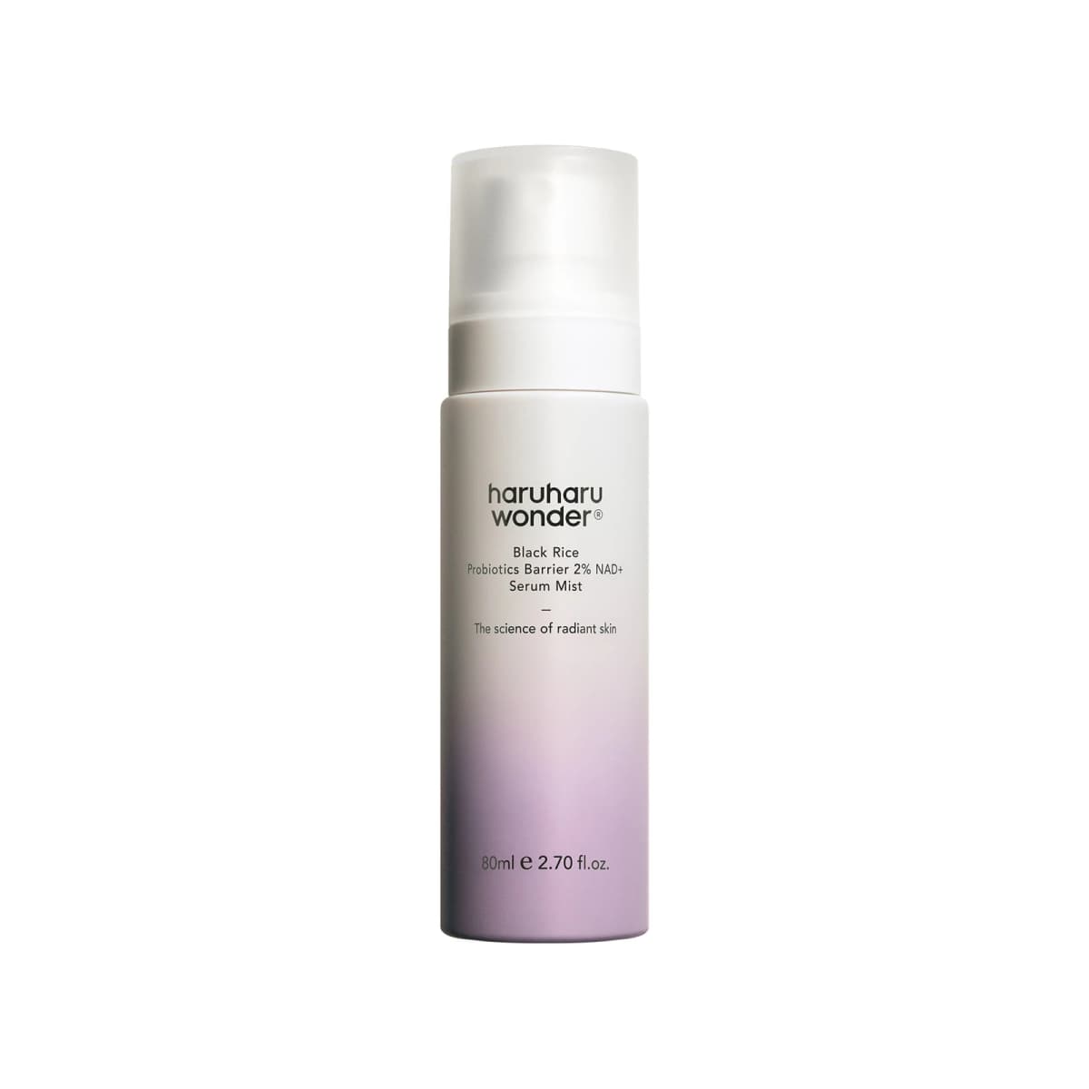 haruharu wonder Black Rice Probiotics Barrier 2% NAD+ Serum Mist