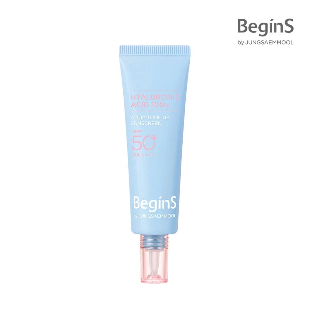 BeginS by JUNGSAEMMOOL Blue Chamomile Hyaluronic Acid Aqua Tone up Sunscreen
