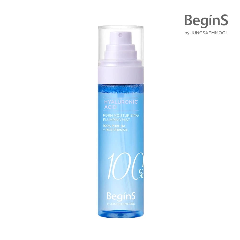 BeginS by JUNGSAEMMOOL Blue Hydrangea Hyaluronic Acid 100 PDRN Moisturizing Plumping Mist