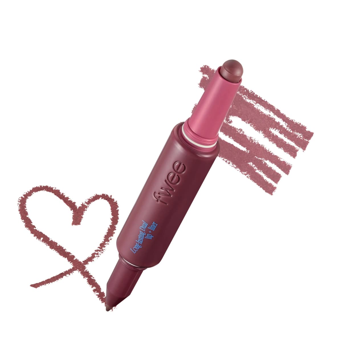 fwee LONG-LASTING DUAL COLORING STICK LIP + LINER 03 TT YL 1.2g