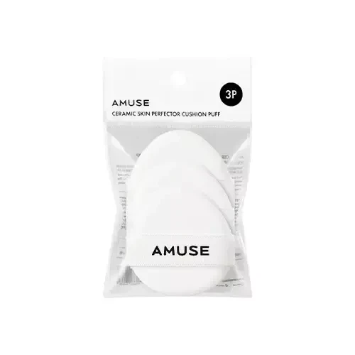 AMUSE CERAMIC SKIN PERFECTOR CUSHION PUFF 3P