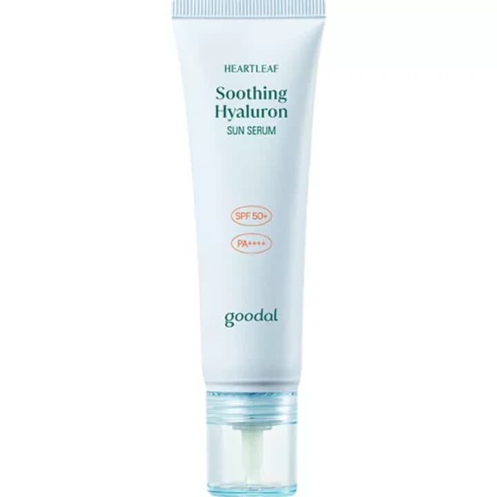 GOODAL HEARTLEAF SOOTHING HYALURON SUN SERUM SPF 50+ PA++++