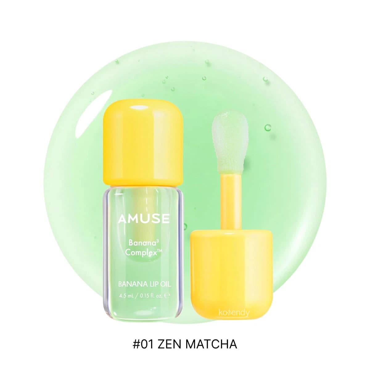 AMUSE Banana Lip Oil 01 Gen Matcha