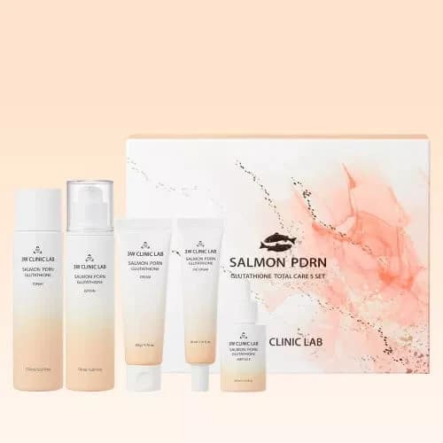 SALMON PDRN GLUTATHIONE TOTAL CARE 5 SET