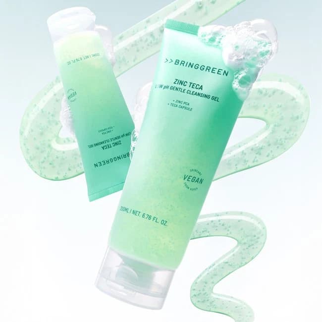BRING GREEN ZINC TECA LOW pH GENTLE CLEANSER 200mL