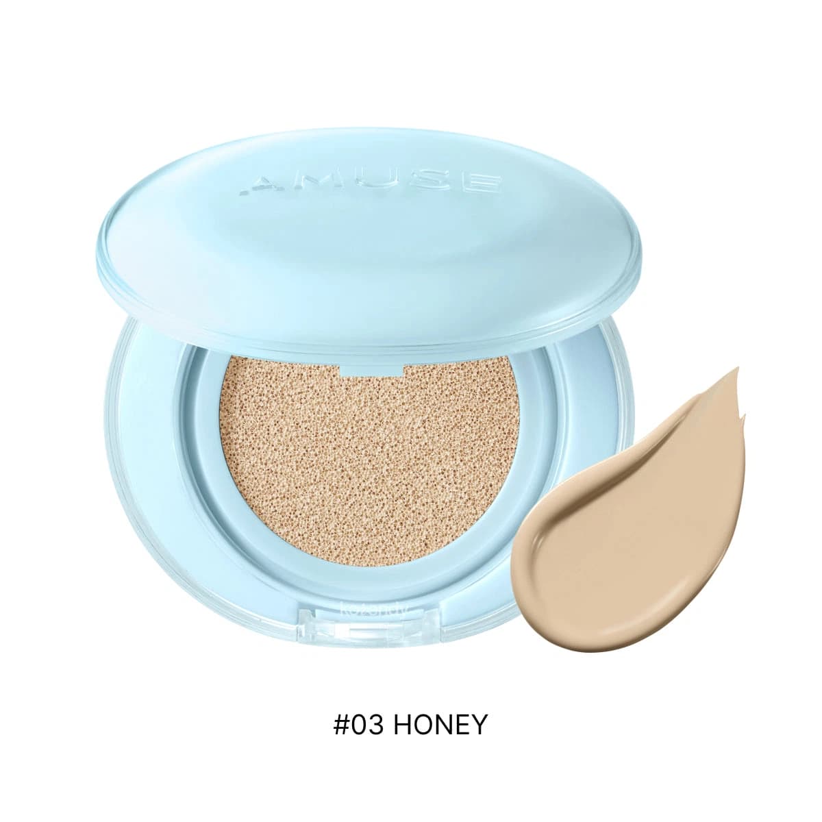 AMUSE AIRY PORE COVER CUSHION 03 HONEY