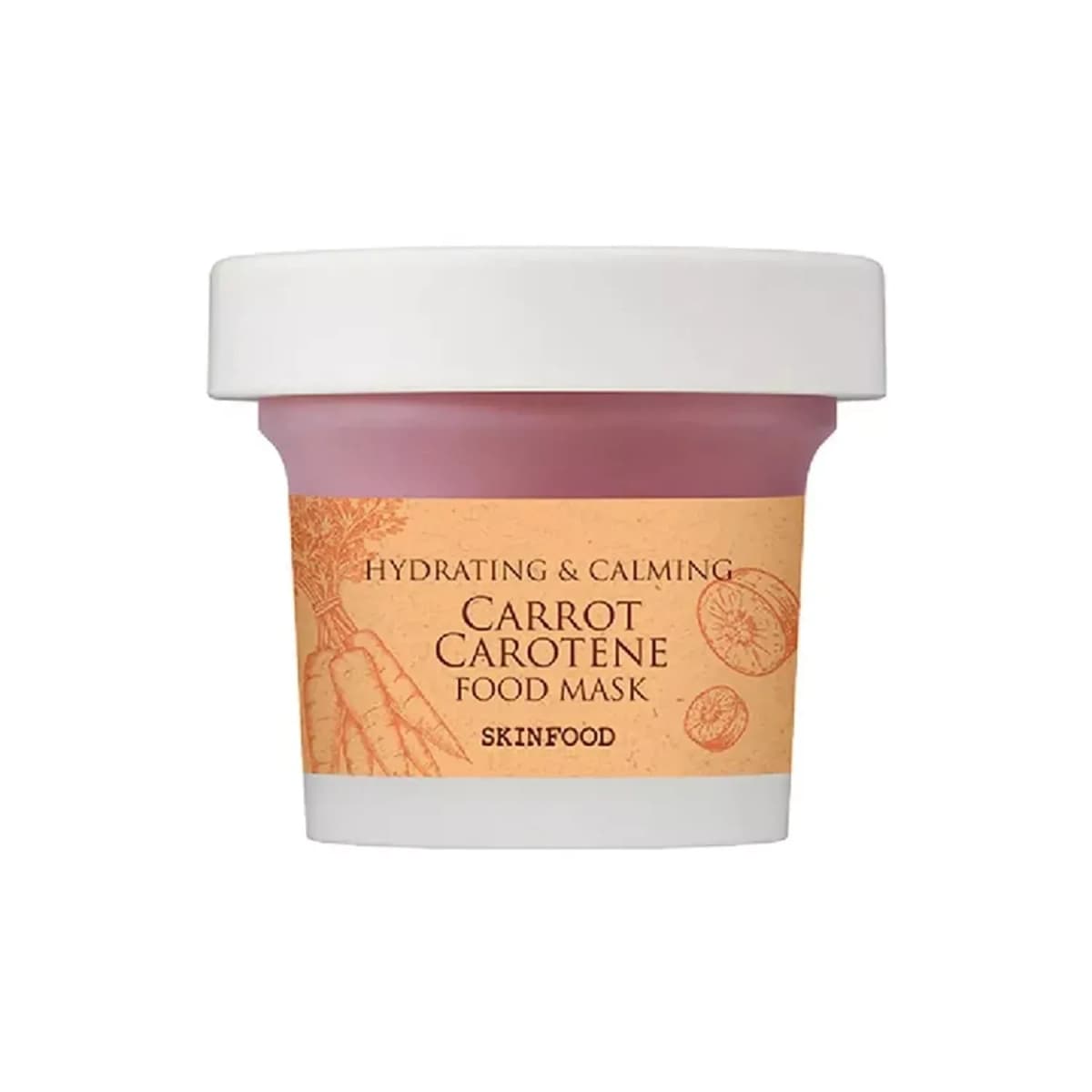 CARROT CAROTENE FOOD MASK