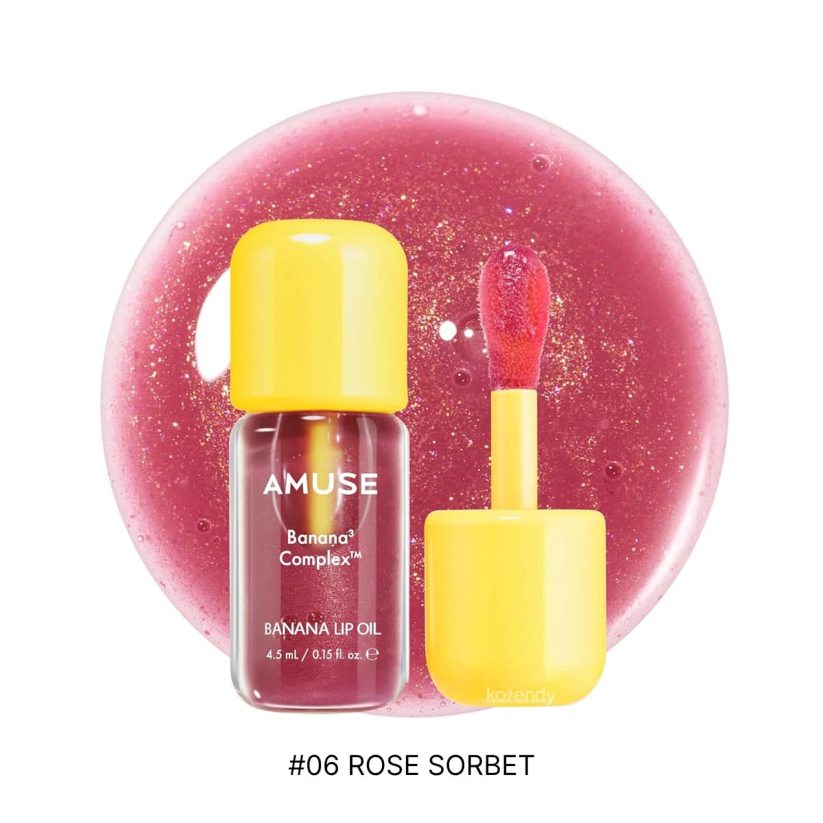 AMUSE Banana Lip Oil 06 Rose Sorbet