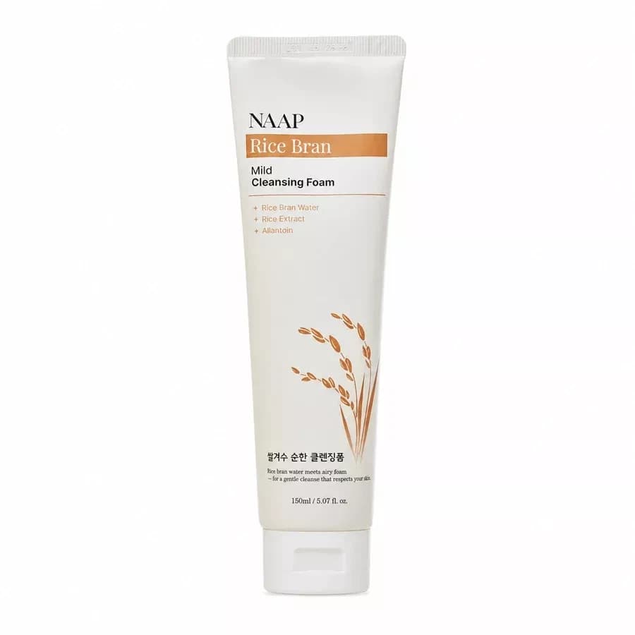 Rice Bran Mild Cleansing Foam