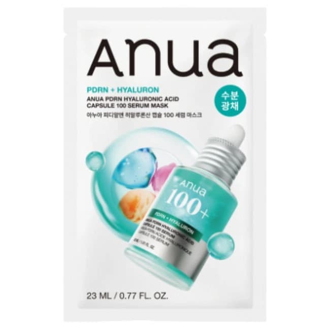 ANUA PDRN HYALURONIC ACID CAPSULE 100 SERUM MASK