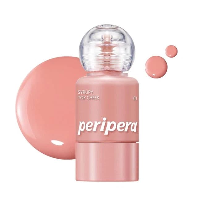PERIPERA SYRUPY TOK CHEEK 01 LIGHT PEACH