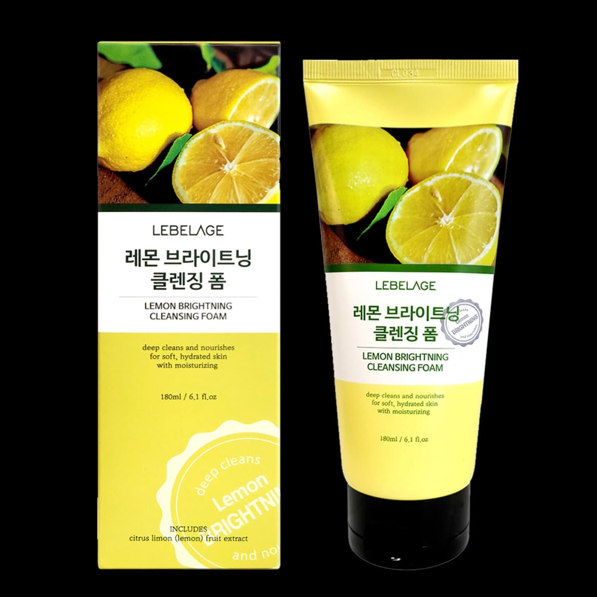 Lemon Brightening Cleansing Foam