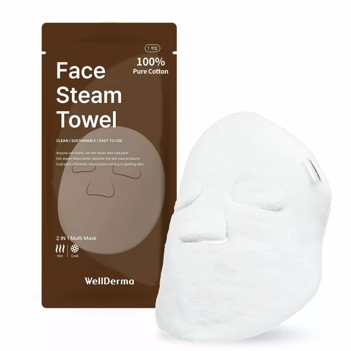 WellDerma Face Steam Towel