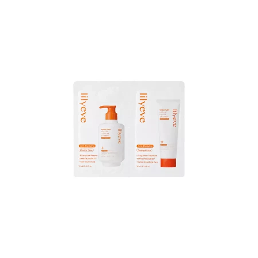 lilyeve EXOSOME Shampoo & Treatment Dual Sachet 10ml 2ea