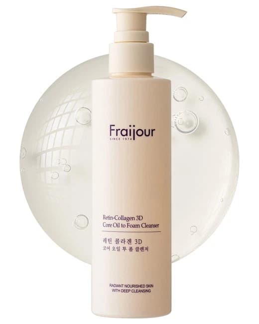 Fraijour Retin-Collagen 3D Core Oil to Foam Cleanser