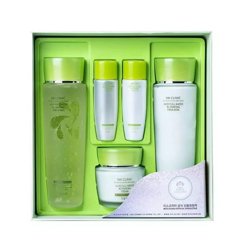 ALOE FULL WATER ACTIVATING SKIN CARE 3 SET