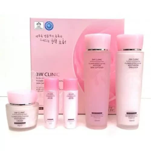 FLOWER EFFECT EXTRA MOISTURIZING SKIN CARE 3 SET