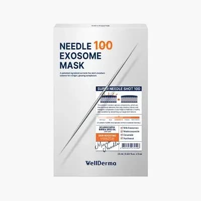 WellDerma Needle Exosome Mask Pack 100