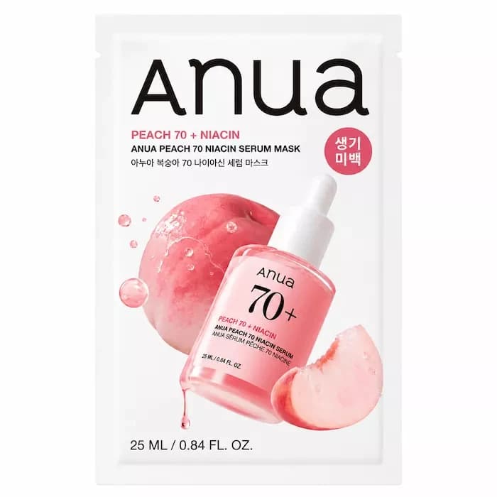 ANUA PEACH NIACIN SERUM MASK