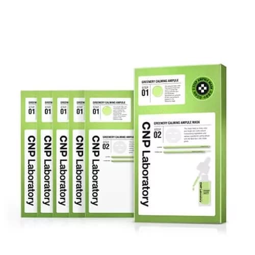 CNP Greenery Calming mask 2STEP 5EA