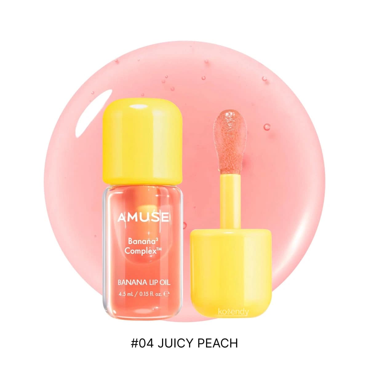 AMUSE Banana Lip Oil 04 Fruit Peach