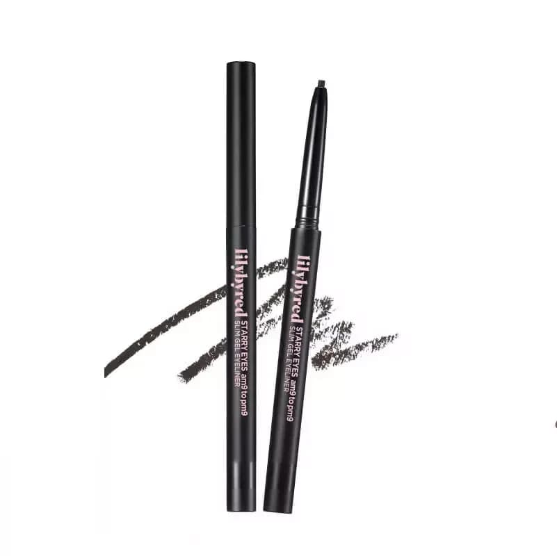 lilybyred Starry Eyes Am9 to Pm9 Slim Gel Eyeliner 01 #Matt Black